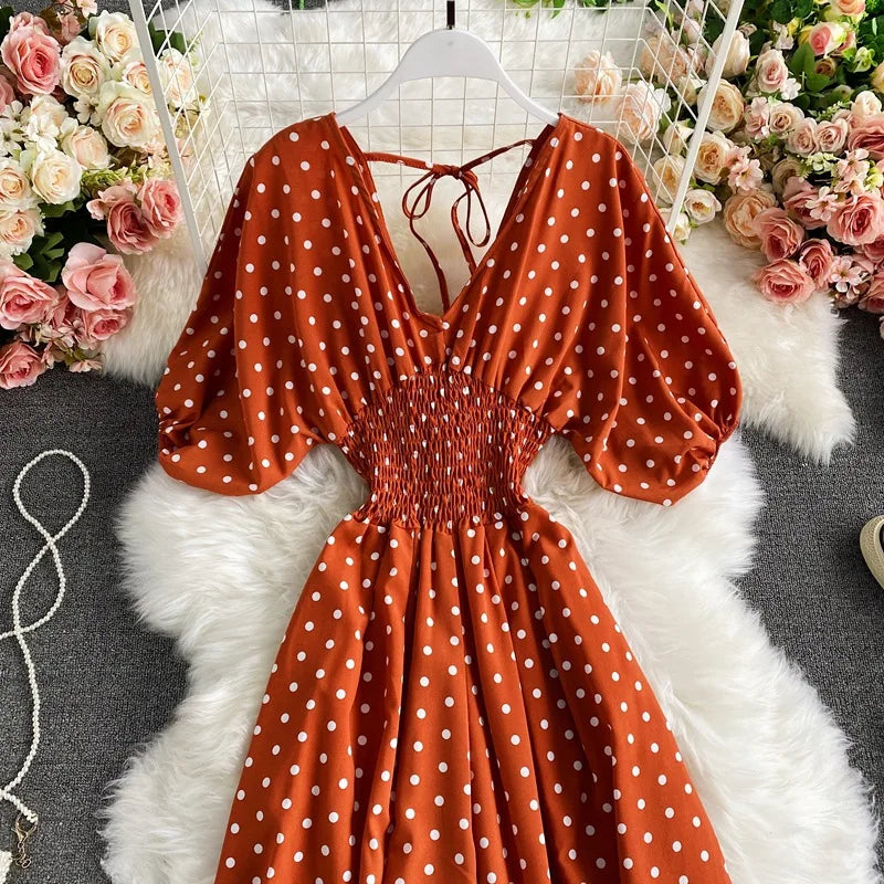 V Neck Dolman Sleeves Floral Print Wide Leg Jumpsuit