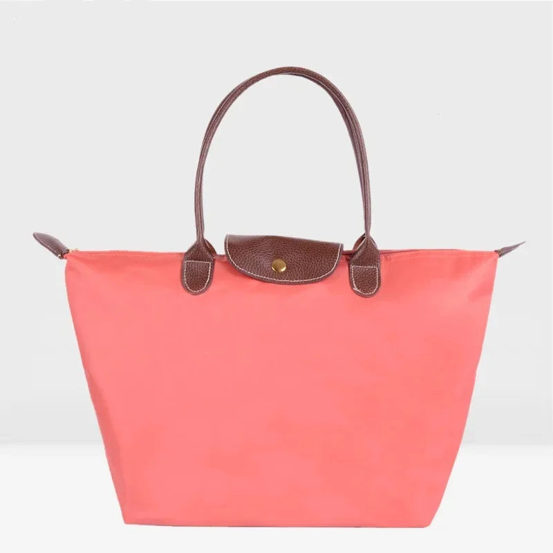 Waterproof Storage Tote Versatile Zipper Handbag