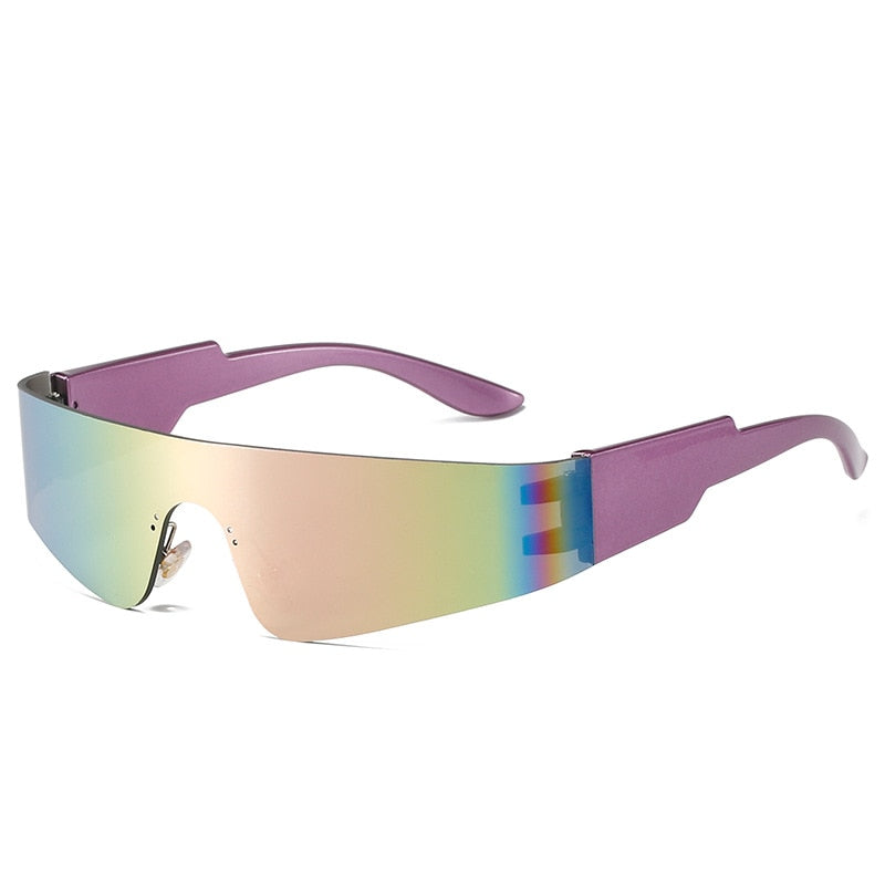 Rimless Punk Trendy Sunglasses