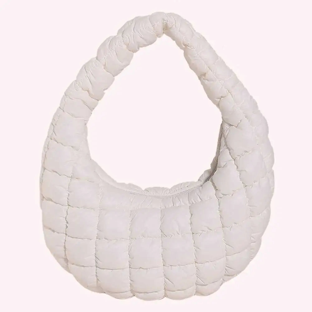 Padded Hobo Versatile Soft Quilted Tote Handbag