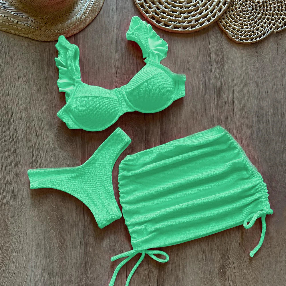 Three Pieces Swimwear