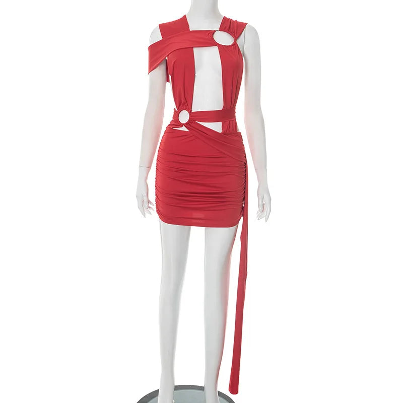 Sleeveless Backless Lace Up Slim Overalls Rompers Jumpsuit