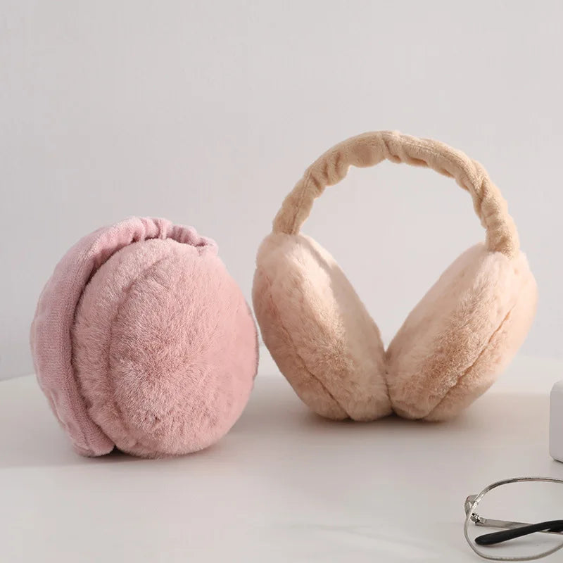 Soft Plush Ear Warmer Winter Warm Earmuffs