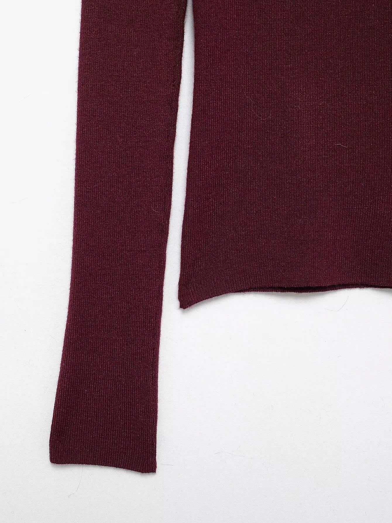 Off Shoulder Long Sleeves Chic Knit Sweaters