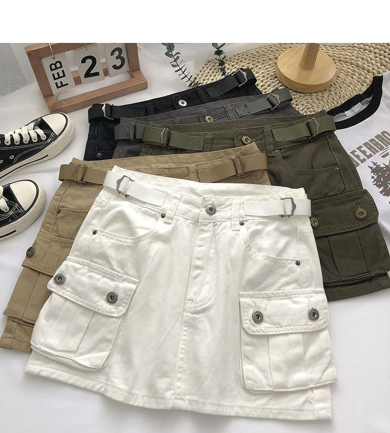 Vintage Denim Cargo Skirts