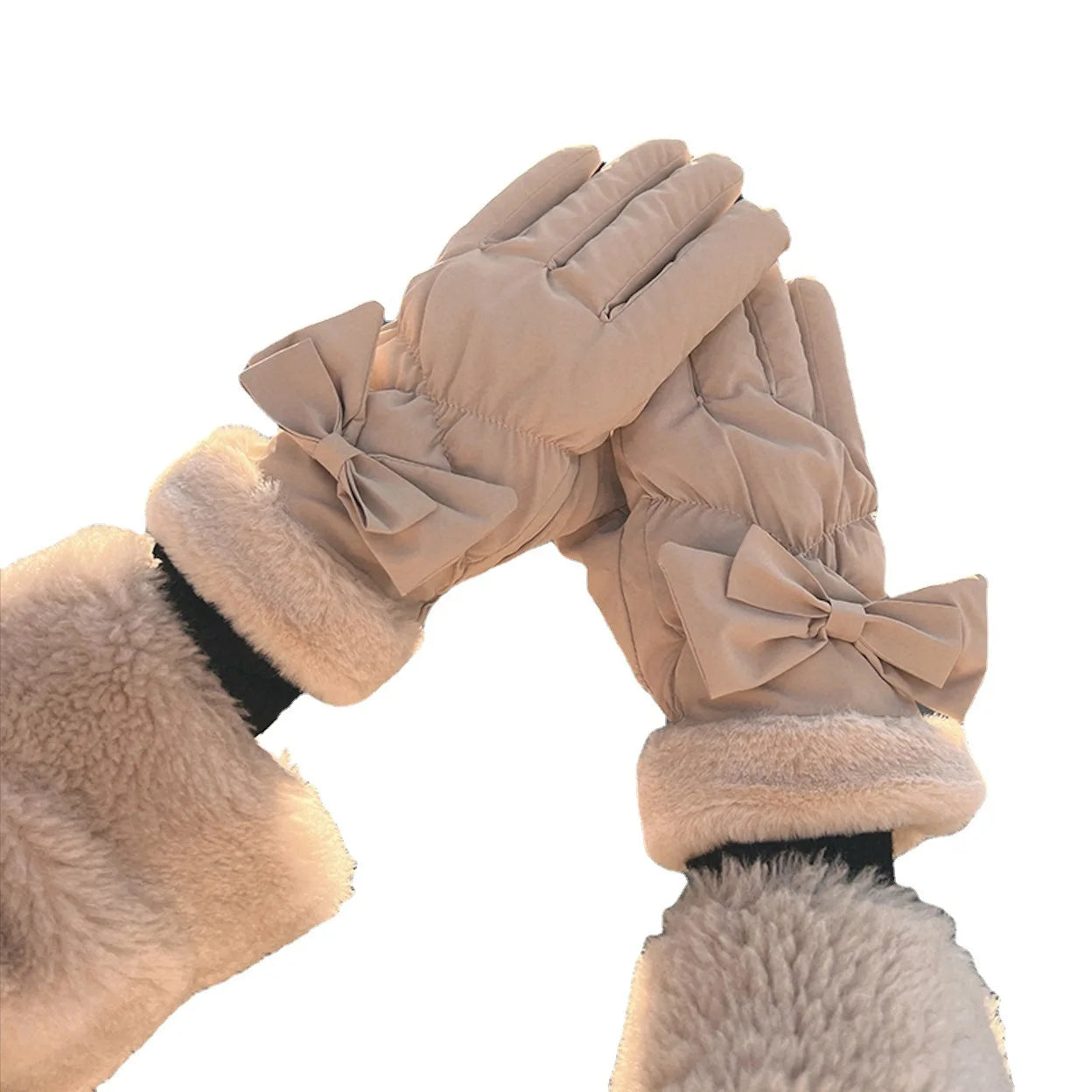 Warm Wrist Mitts Full Finger Mittens Gloves