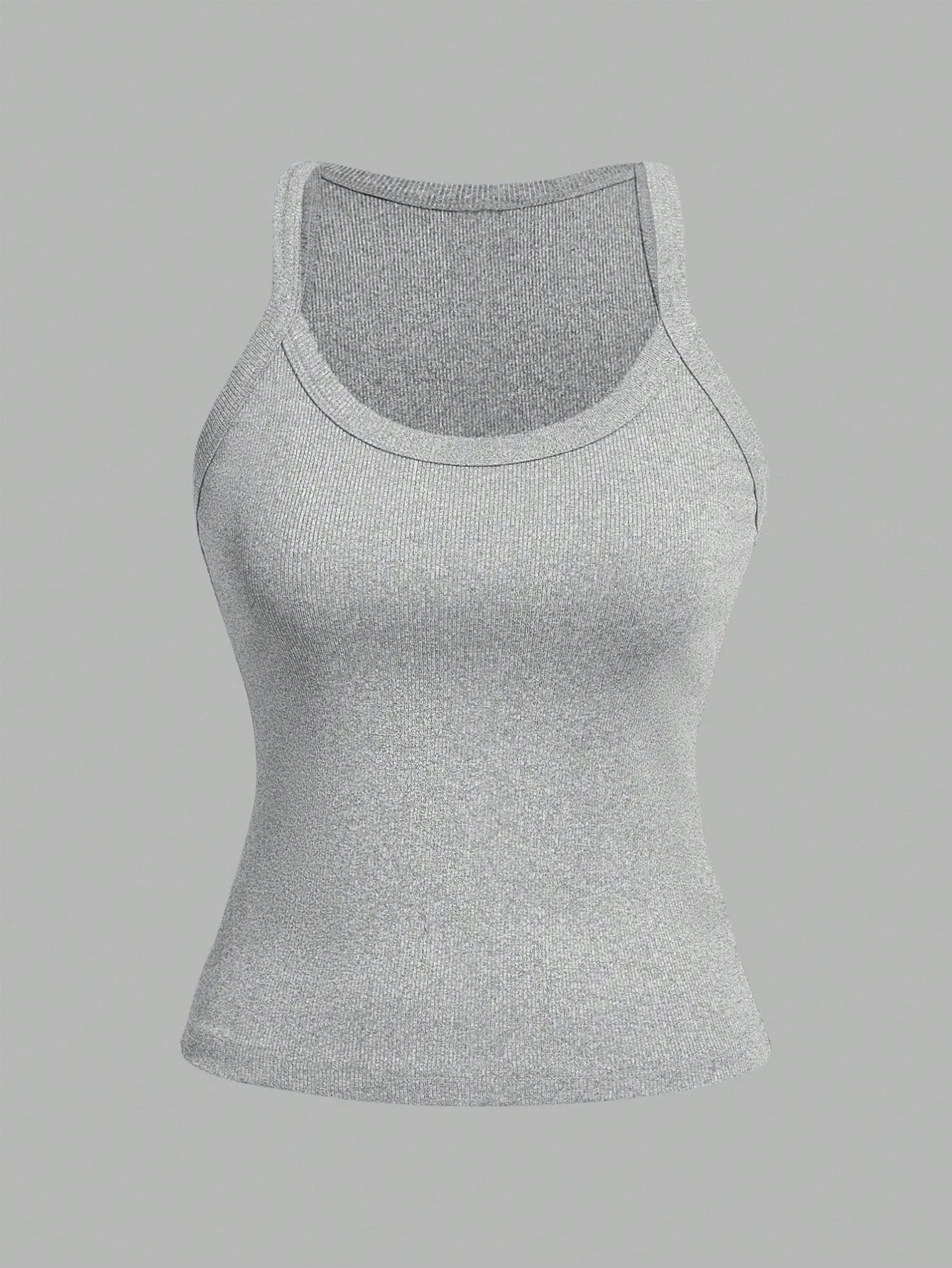 3 Pieces Basic Knitted Vintage Sleeveless Tank Top