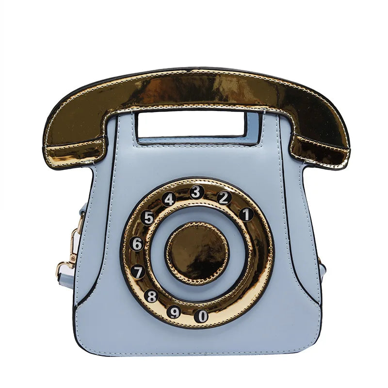 Simulation Telephone Creative Design Handbag