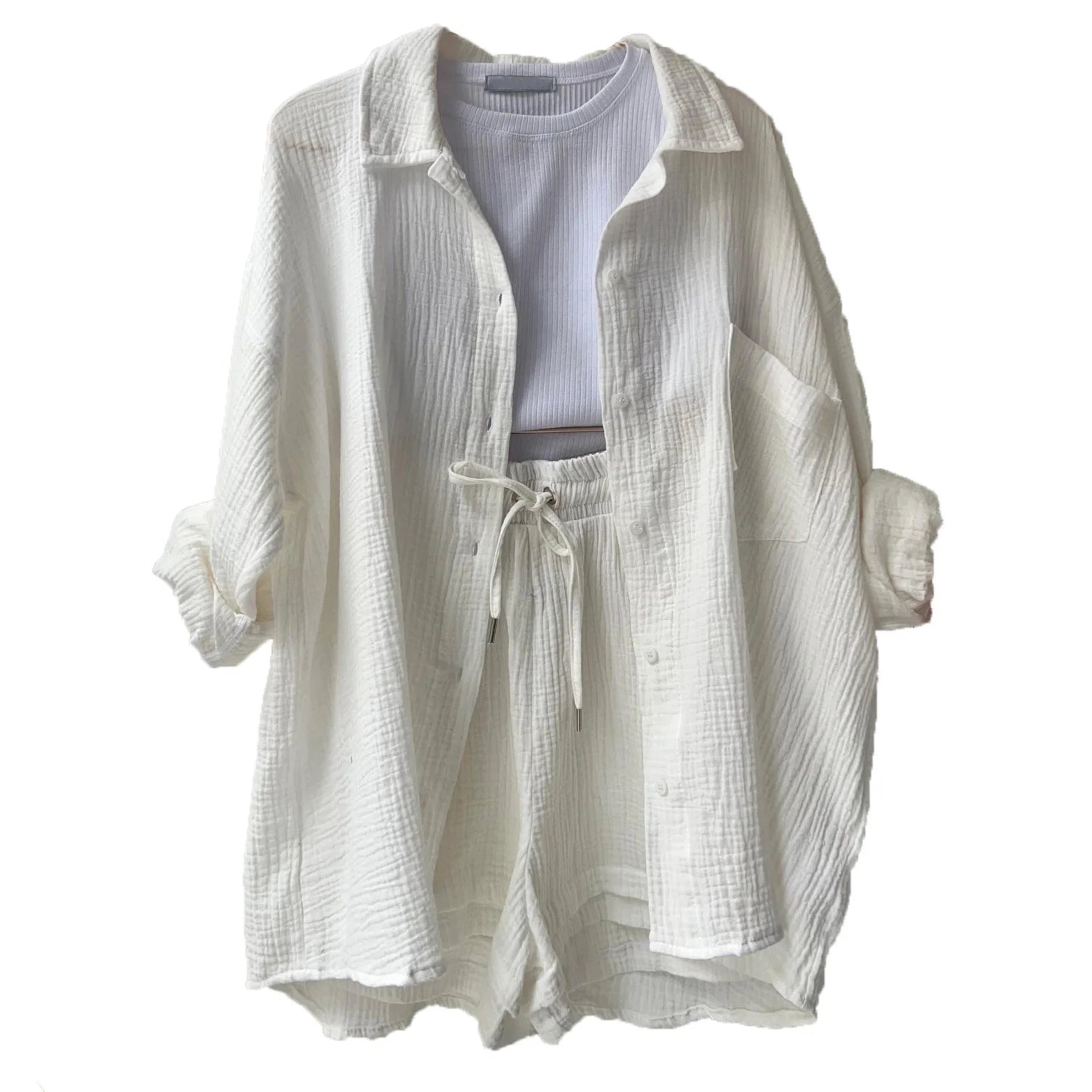 Casual Loose Short Pants Sets