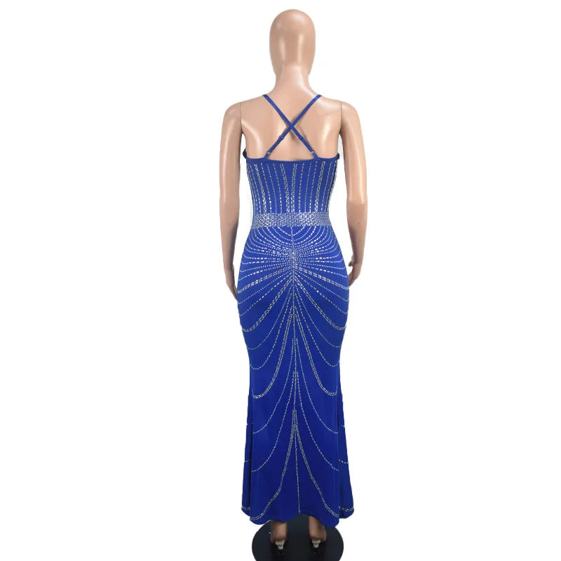 Sleeveless Long Maxi Dress