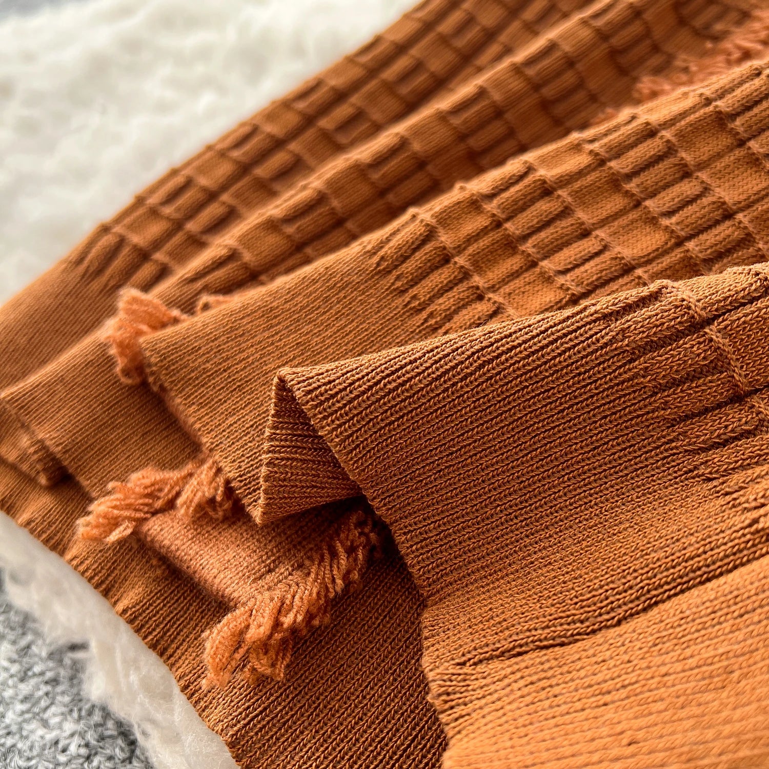 High Quality Elastic Knitted Vintage Long Sundress