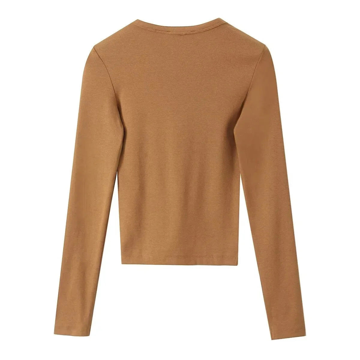 Autumn Winter Tee Pullover Chic Long Sleeved Sweater