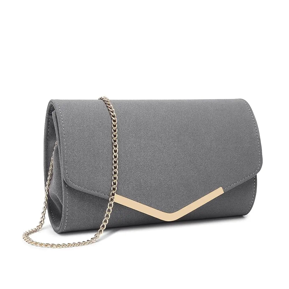 Evening Clutch Purse with Detachable Shoulder Strap Bag