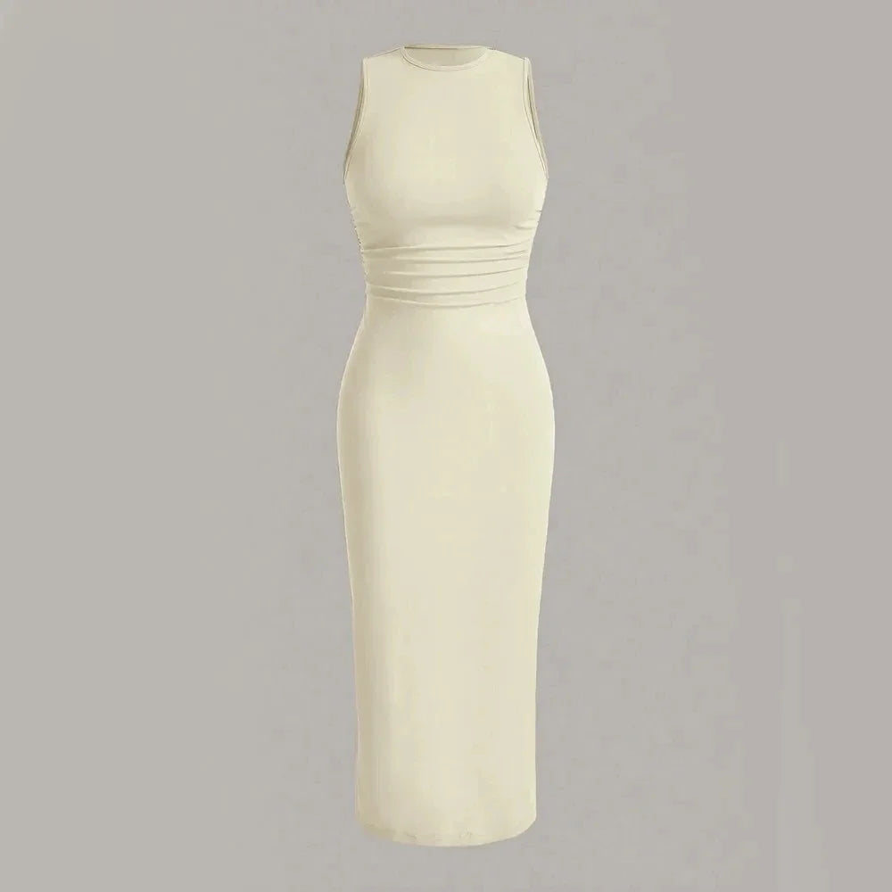 MIDI Sheath Sleeveless Pencil Dresses