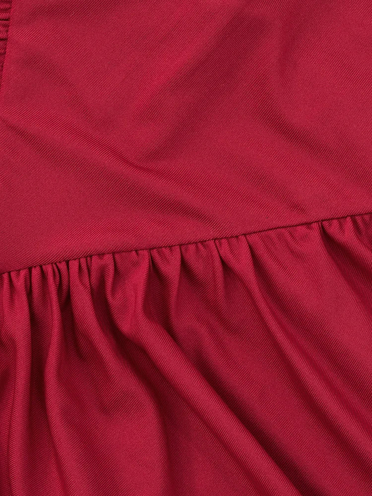 Sleeveless Halter Ruched Maxi Dress