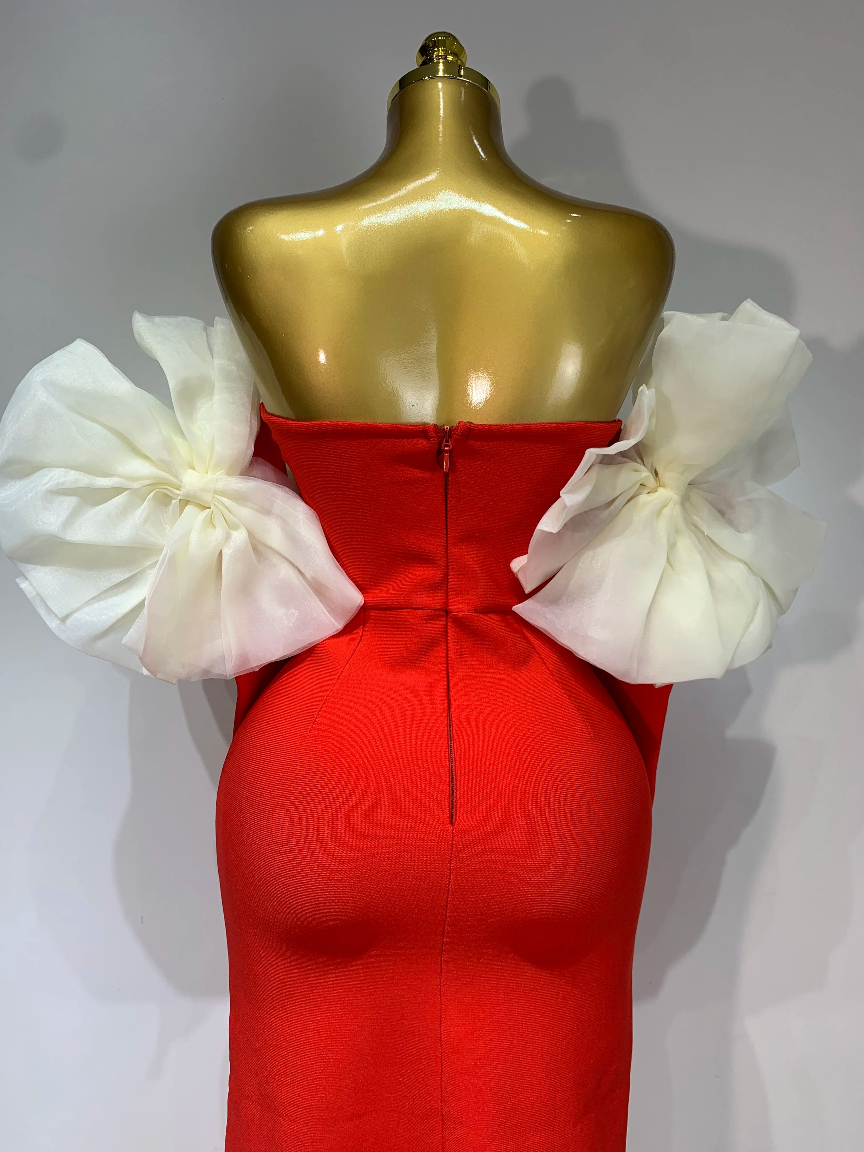 Off Shoulder Bodycon Bandage Dress