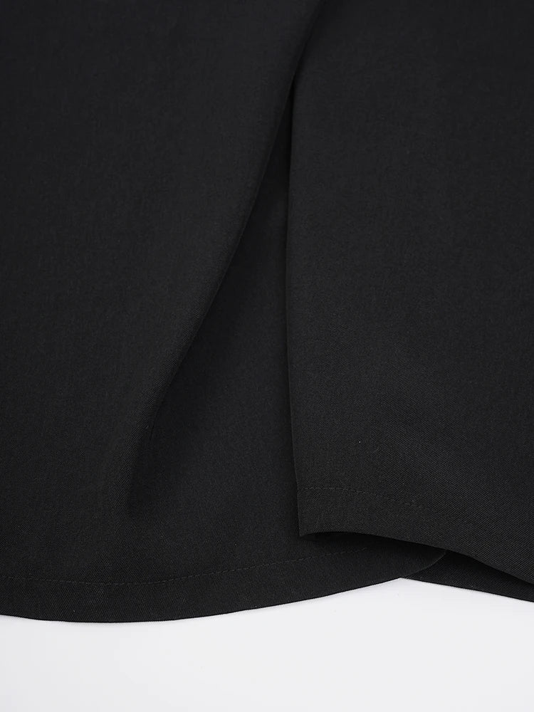 High Waist Irregular Shaped Elegant Midi Half-body Skirt
