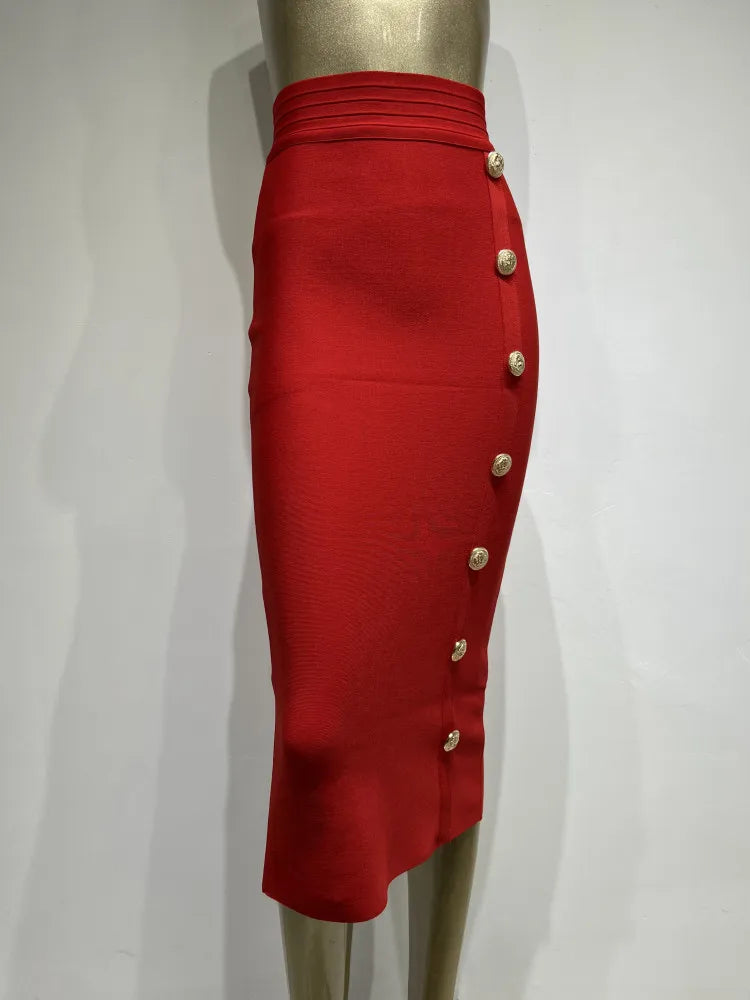 Bodycon Bandage High Waist Pencil skirt