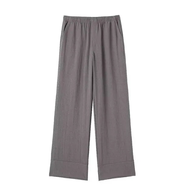 Loose Kimono Shirt  and Casual Trouser