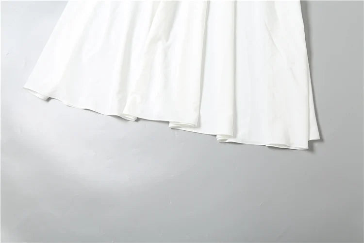 Halter Backless Elegant Patchwork Corset Deep V-Neck Sleeveless Dress