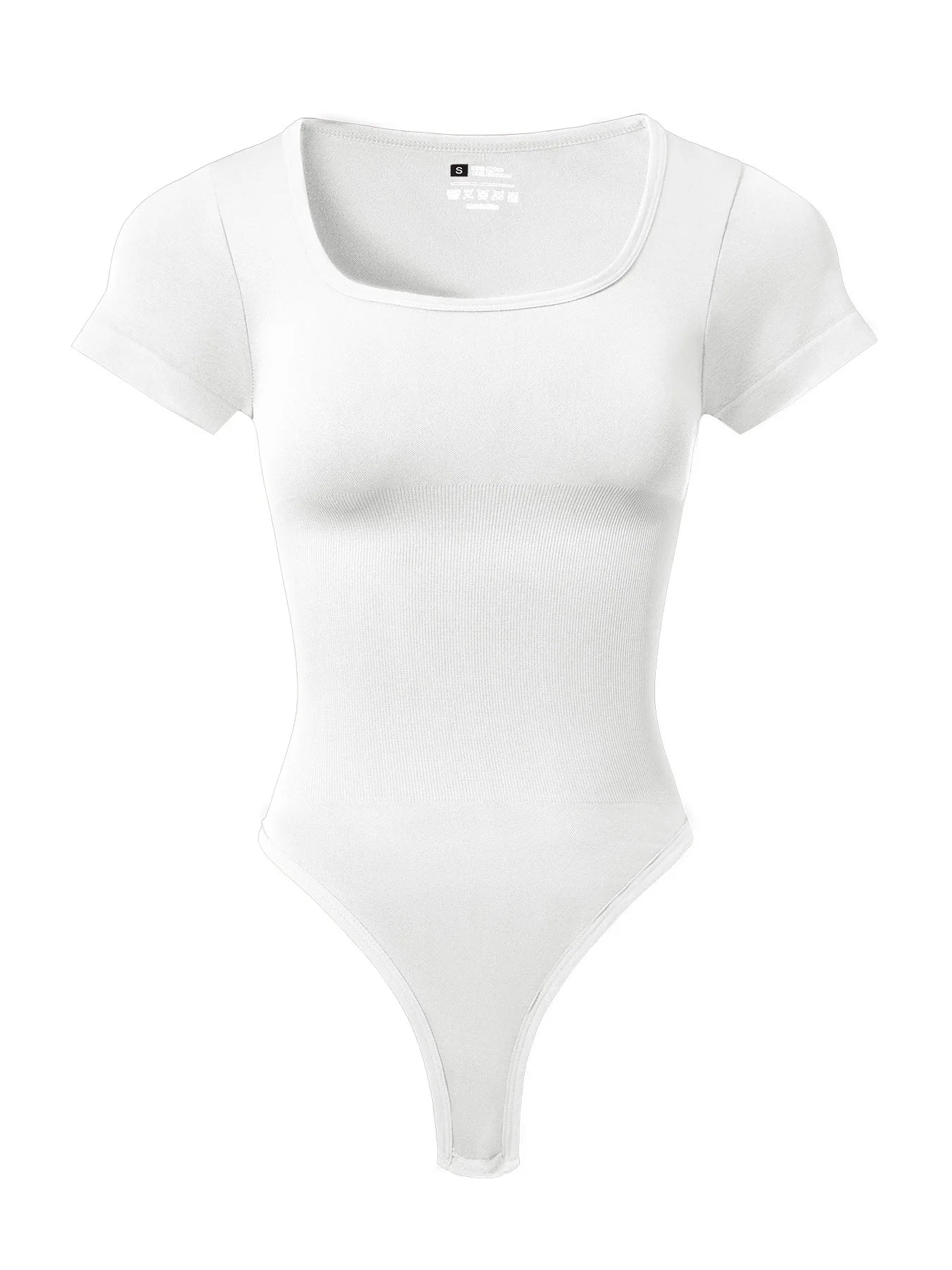 Seamless Square Neck T-shirt Bodysuit
