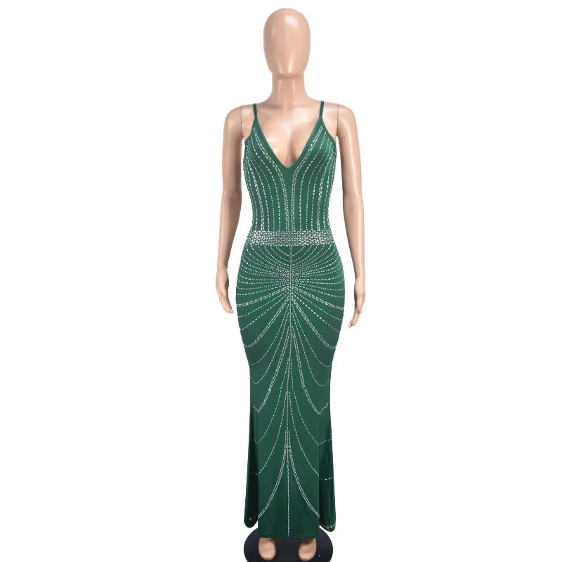 Sleeveless Long Maxi Dress