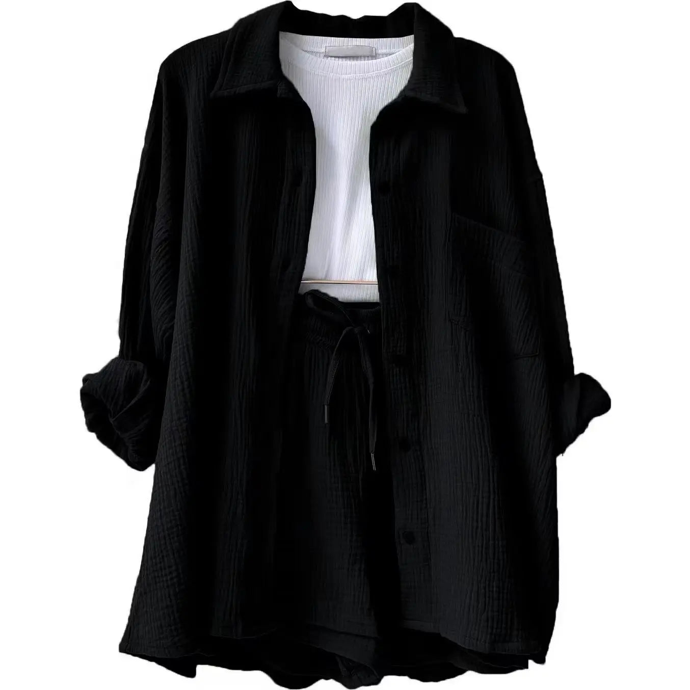 Casual Loose Short Pants Sets