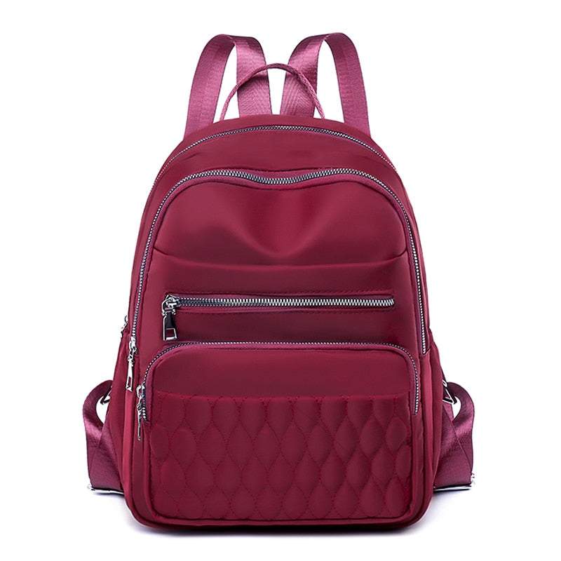 High Quality Soft Fabric Multi-pockets Backpack.