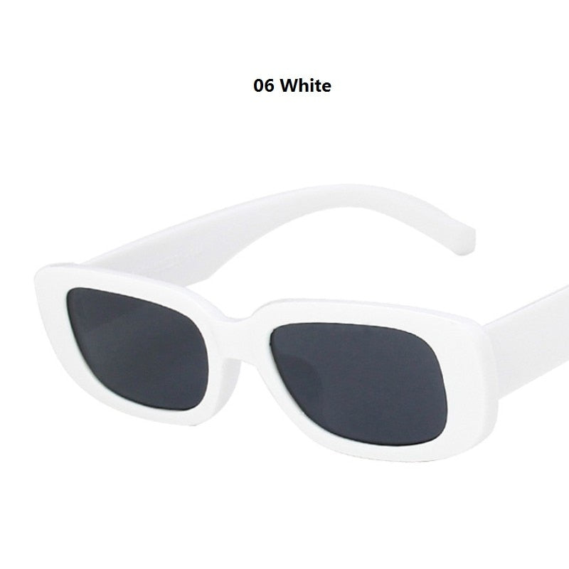 Rectangle Oval Vintage Sunglasses