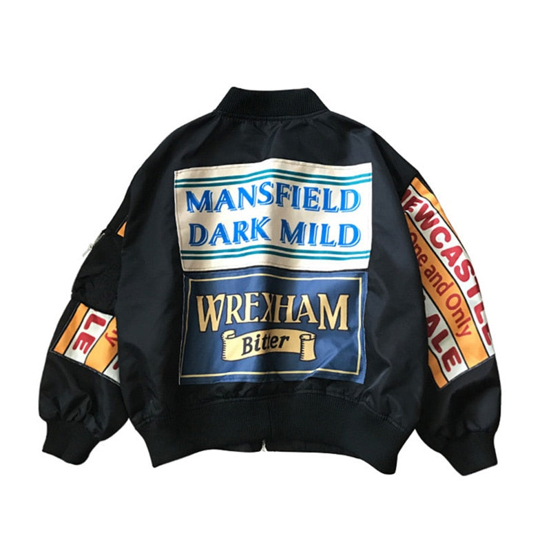 Spring Jacket Windbreaker Coat Patch Designs