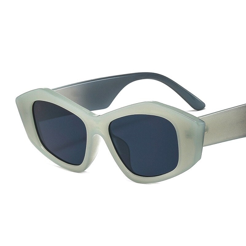 Cat Eye PC Gradients Vintage Casual Sunglasses UV400