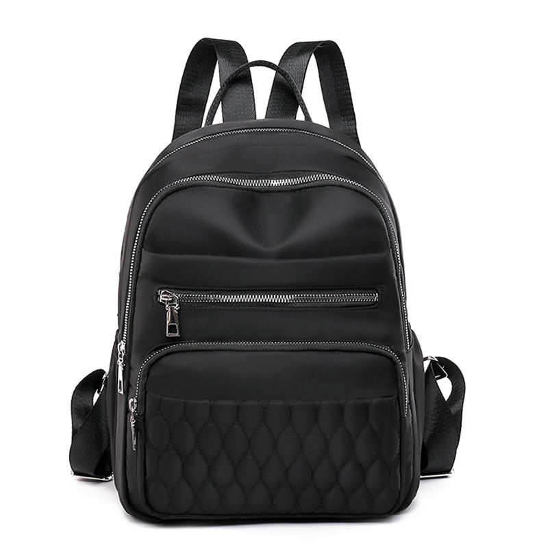 High Quality Soft Fabric Multi-pockets Backpack.