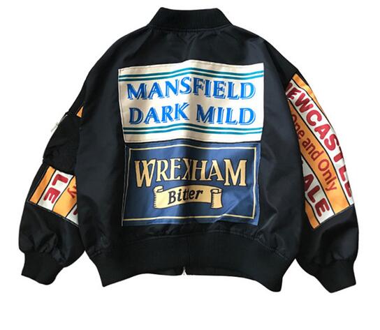 Spring Jacket Windbreaker Coat Patch Designs