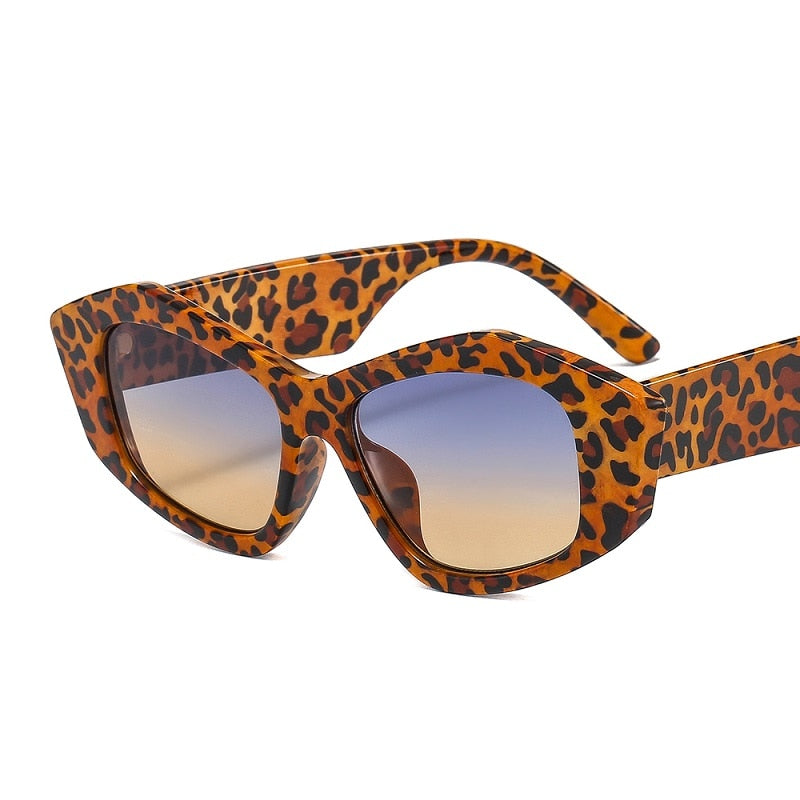 Cat Eye PC Gradients Vintage Casual Sunglasses UV400