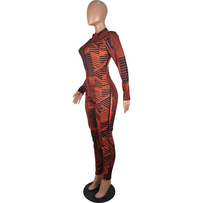 Bandage Bodycon Jumpsuit