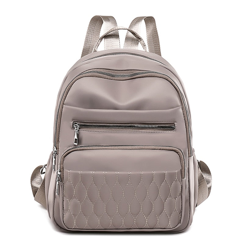 High Quality Soft Fabric Multi-pockets Backpack.