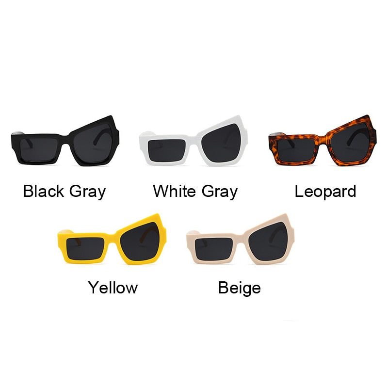 Irregular Square Sunglasses