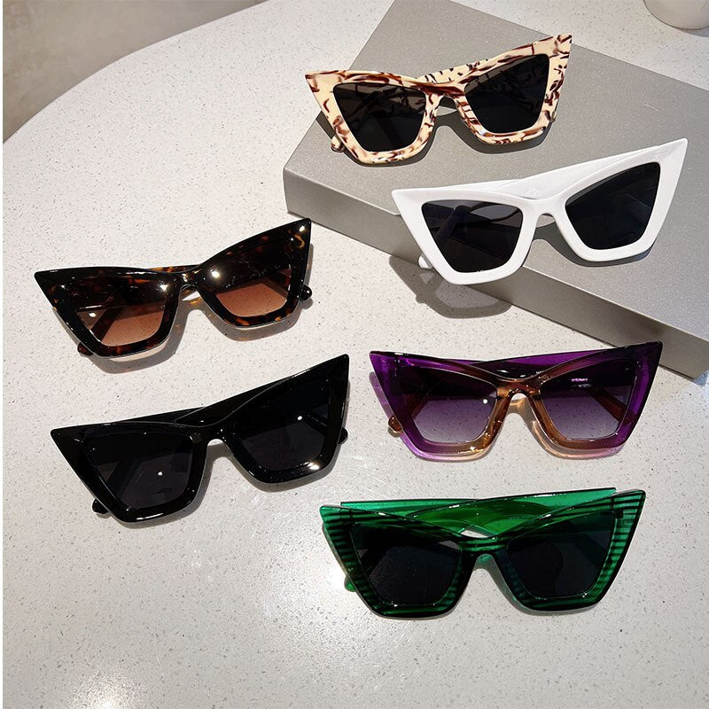 Cat Eye Full Frame Hip-hop Sunglasses