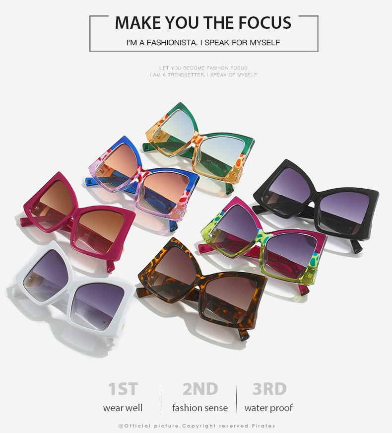 Irregular Square Sunglasses