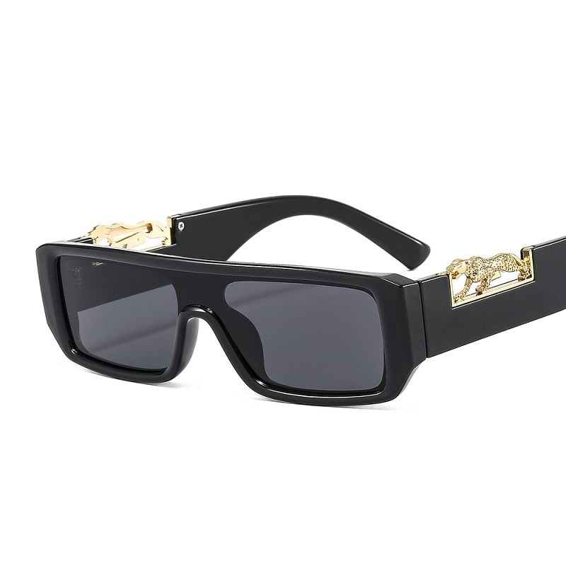 Rectangle Gradients Lens PC Frame Sunglasses