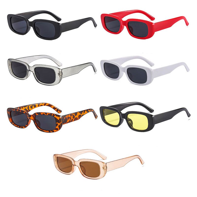 Small Frame Retro Shooting Sunglasses