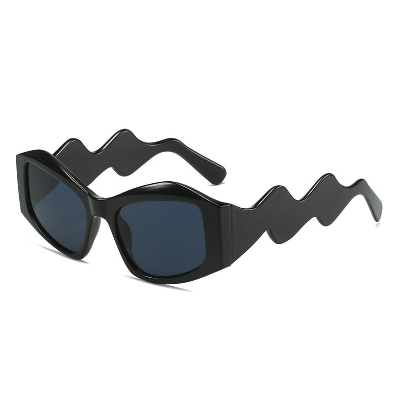 Curved Legs Cat Eye Sunglasses