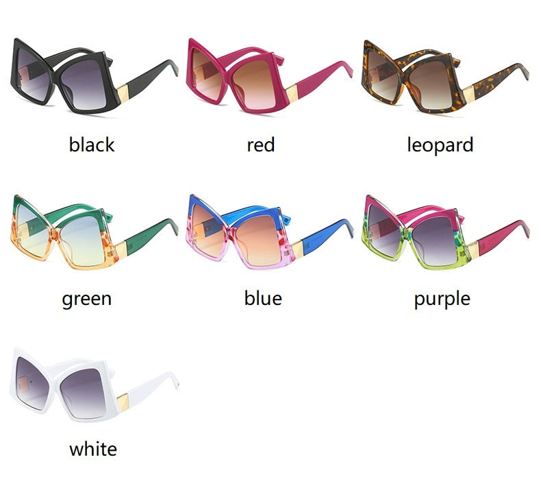 Irregular Square Sunglasses