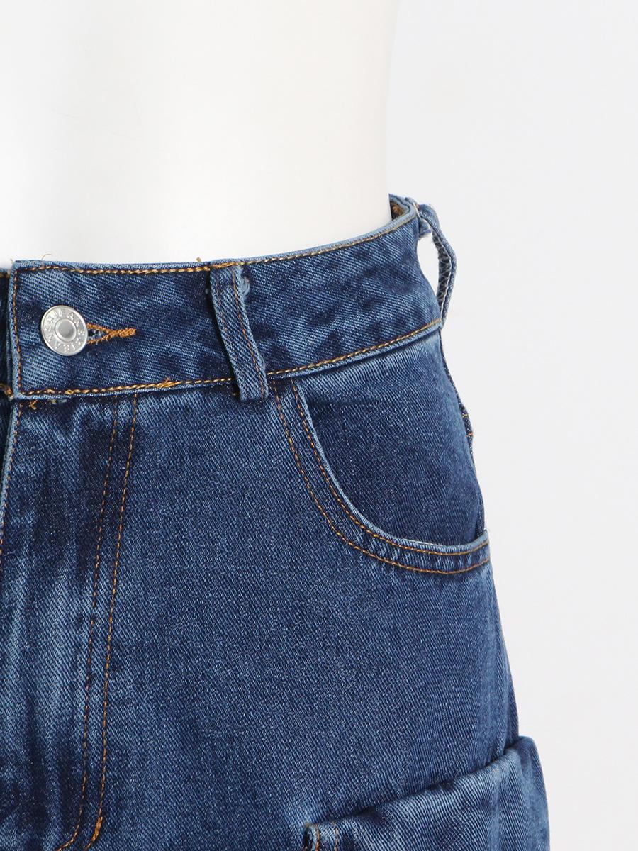 Vintage Street Cargo Baggy Jeans