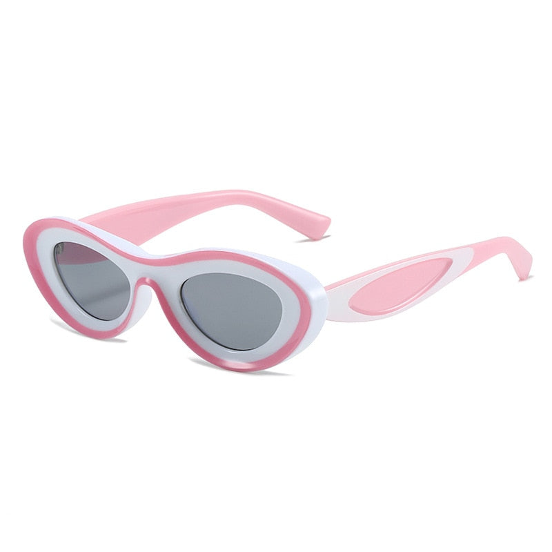 Concave Cat Eye Sunglasses