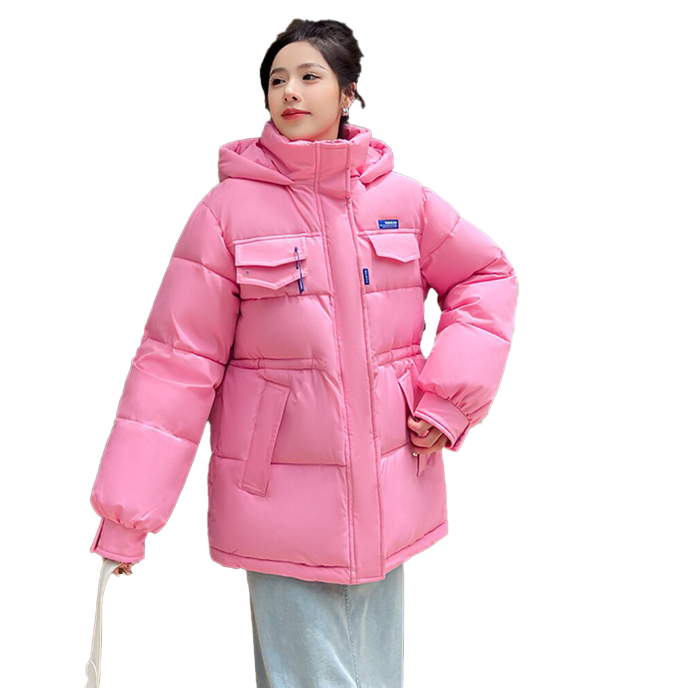 Thick Warm Hooded Parkas Pattern Coat