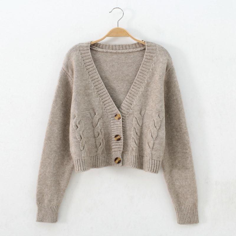 Spring Autumn Winter  Knit Cardigan.